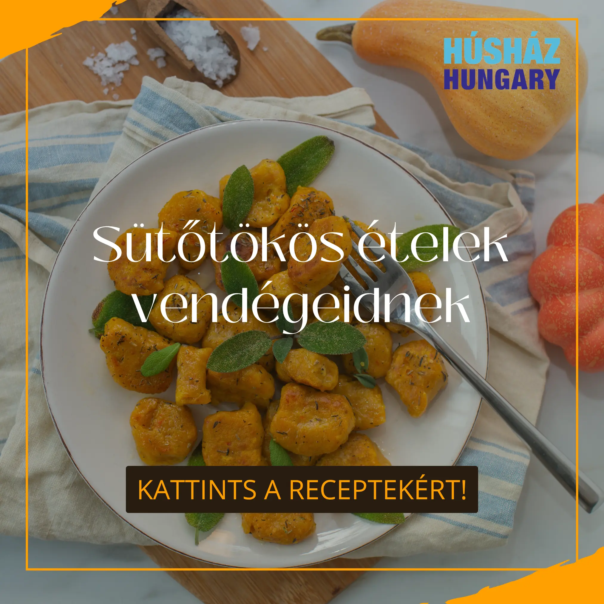Így kínáld a szezonális sütőtökös ételeket vendégeidnek