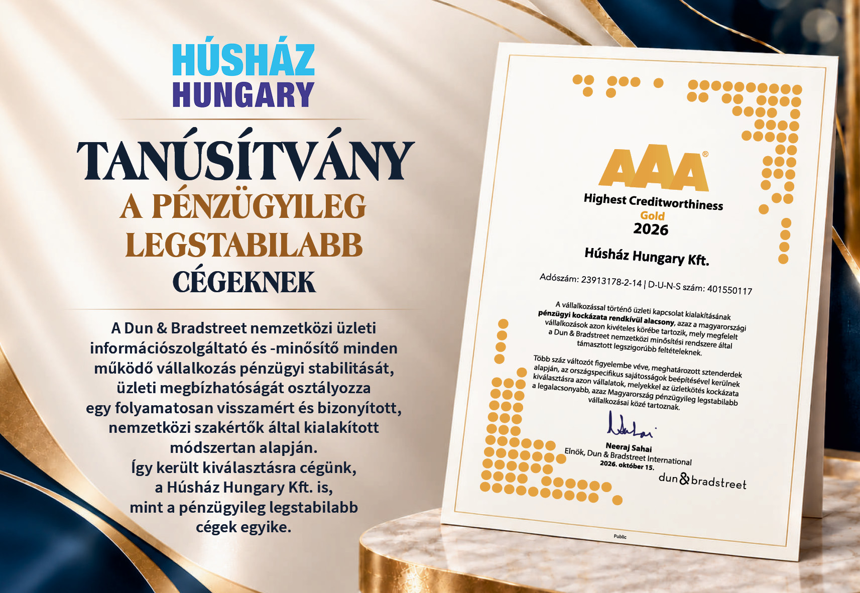 Tanúsítvány